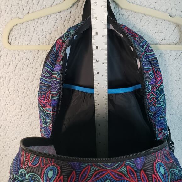 Trans by JanSport Backpack Multicolor Floral Boho Print Unisex 17in School Bag - Picture 8 of 11